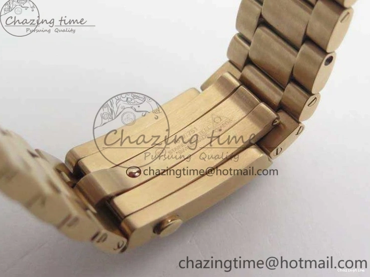 0328 Seamaster Pro Chrono RG Best Edition Black Ceramic Black Dial On RG Bracelet A ComfortFit 8130